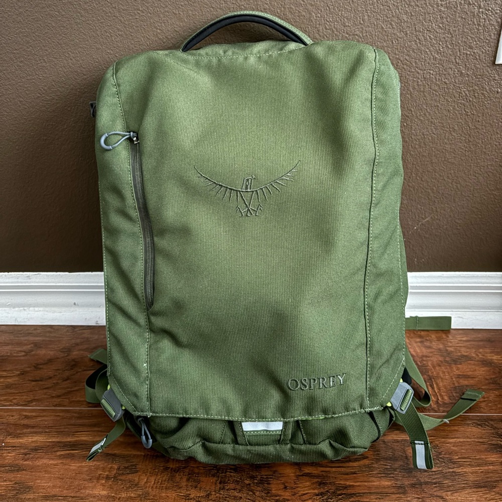 Osprey Green Backpack